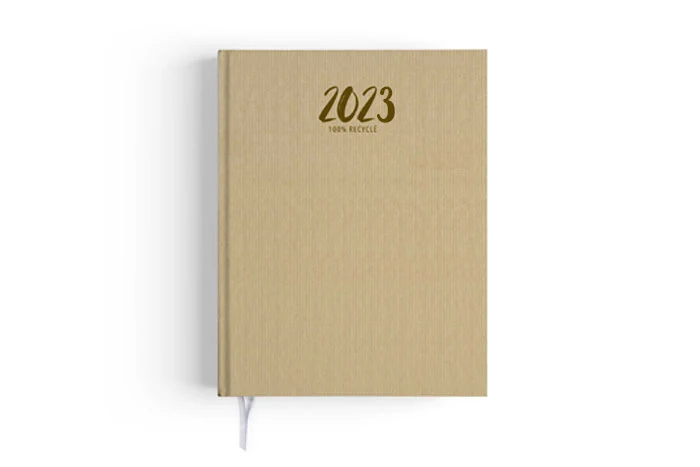 Agenda « Sisal » (toile naturelle)