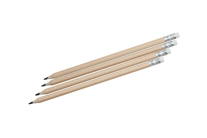 Quatuor de crayons (bois)