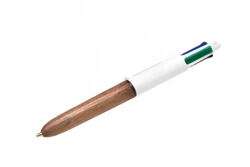 [EC005] Bic 4 couleurs « Moabi » (bois)