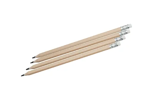 [EC007] Quatuor de crayons (bois)